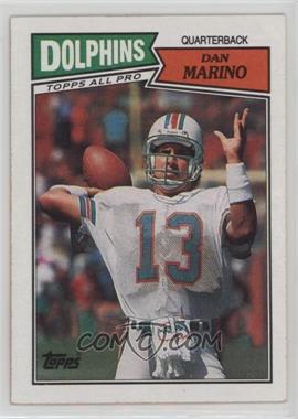 1987 Topps - [Base] #233 - Dan Marino