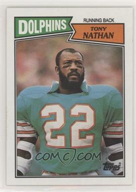 1987 Topps - [Base] #235 - Tony Nathan [EX to NM]