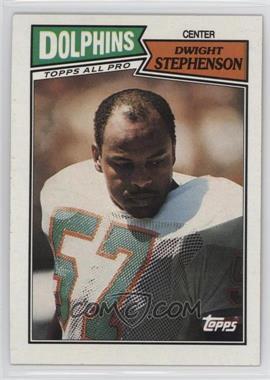 1987 Topps - [Base] #242 - Dwight Stephenson