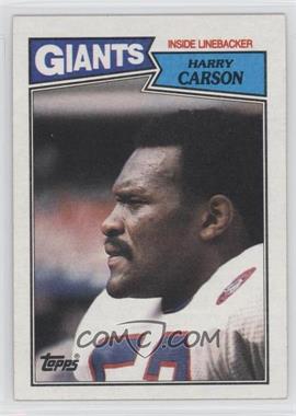 1987 Topps - [Base] #25 - Harry Carson