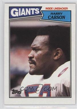 1987 Topps - [Base] #25 - Harry Carson