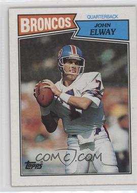 1987 Topps - [Base] #31 - John Elway