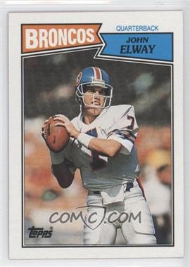 1987 Topps - [Base] #31 - John Elway