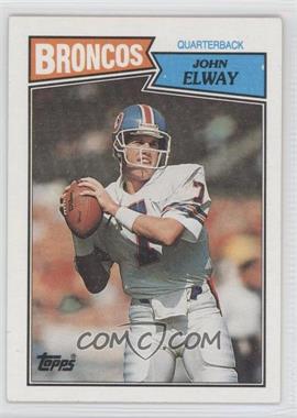 1987 Topps - [Base] #31 - John Elway