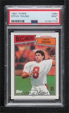 1987 Topps - [Base] #384 - Steve Young [PSA 9 MINT]