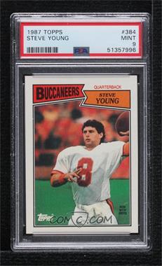 1987 Topps - [Base] #384 - Steve Young [PSA 9 MINT]