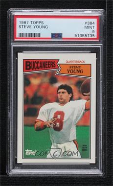 1987 Topps - [Base] #384 - Steve Young [PSA 9 MINT]