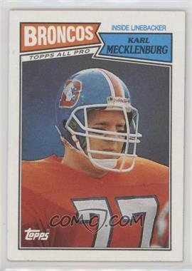 1987 Topps - [Base] #39 - Karl Mecklenburg