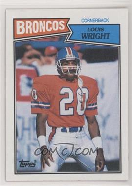 1987 Topps - [Base] #40 - Louis Wright