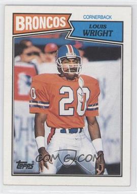 1987 Topps - [Base] #40 - Louis Wright