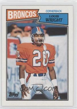 1987 Topps - [Base] #40 - Louis Wright