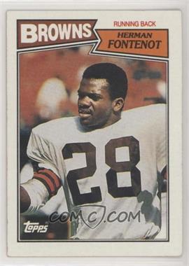 1987 Topps - [Base] #83 - Herman Fontenot