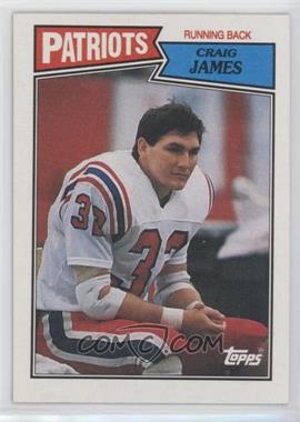 1987 Topps - [Base] #98 - Craig James