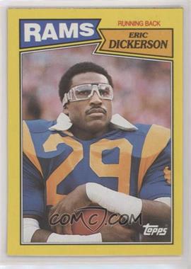 1987 Topps - Box Bottoms #C - Eric Dickerson