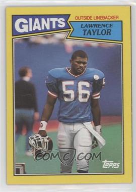 1987 Topps - Box Bottoms #M - Lawrence Taylor