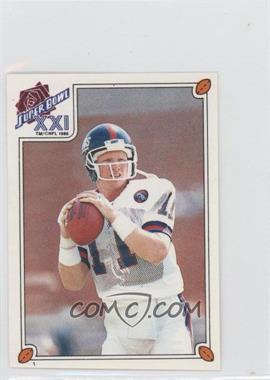 1987 Topps Album Stickers - [Base] #1 - Phil Simms