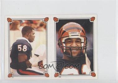 1987 Topps Album Stickers - [Base] #162-13 - Wilber Marshall, Eddie Brown