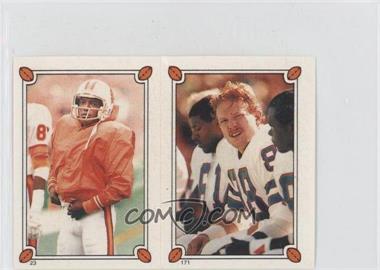 1987 Topps Album Stickers - [Base] #171-23 - Pete Metzelaars, Donald Igwebuike