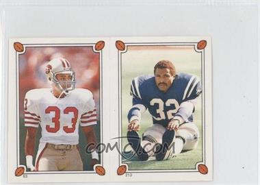 1987 Topps Album Stickers - [Base] #213-63 - Randy McMillan, Roger Craig