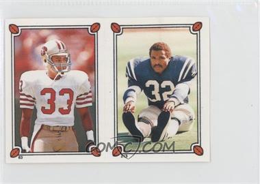 1987 Topps Album Stickers - [Base] #213-63 - Randy McMillan, Roger Craig