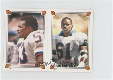 1987 Topps Album Stickers - [Base] #223-73 - Harry Carson, Roy Foster
