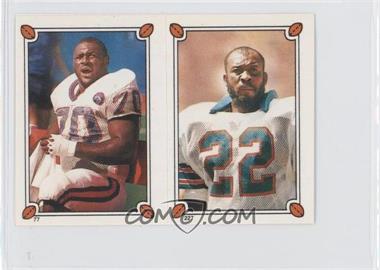 1987 Topps Album Stickers - [Base] #227-77 - Tony Nathan, Leonard Marshall