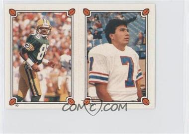 1987 Topps Album Stickers - [Base] #241-93 - Tony Zendejas, Phil Epps