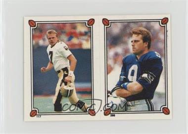 1987 Topps Album Stickers - [Base] #266-117 - Norm Johnson, Morten Andersen