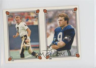 1987 Topps Album Stickers - [Base] #266-117 - Norm Johnson, Morten Andersen