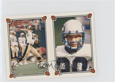 1987 Topps Album Stickers - [Base] #271-121 - Dave Wilson, Bobby Joe Edmonds