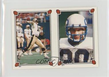 1987 Topps Album Stickers - [Base] #271-121 - Dave Wilson, Bobby Joe Edmonds