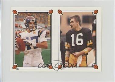 1987 Topps Album Stickers - [Base] #274-124 - Mark Malone, Joey Browner