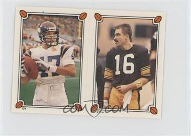 1987 Topps Album Stickers - [Base] #274-124 - Mark Malone, Joey Browner