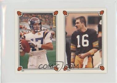 1987 Topps Album Stickers - [Base] #274-124 - Mark Malone, Joey Browner