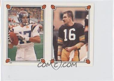 1987 Topps Album Stickers - [Base] #274-124 - Mark Malone, Joey Browner