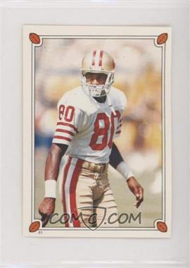 1987 Topps Album Stickers - [Base] #61 - Jerry Rice