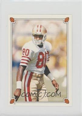 1987 Topps Album Stickers - [Base] #61 - Jerry Rice