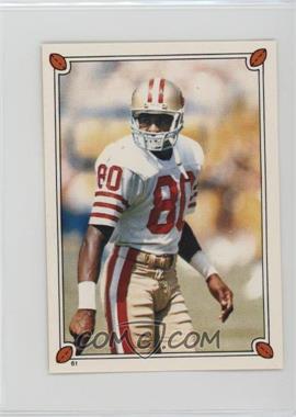 1987 Topps Album Stickers - [Base] #61 - Jerry Rice