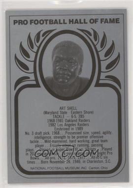 1988-Present Pro Football Hall of Fame Metallic - [Base] #_ARSH - Art Shell