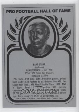 1988-Present Pro Football Hall of Fame Metallic - [Base] #_BAST - Bart Starr