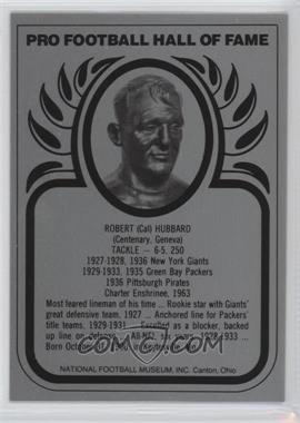 1988-Present Pro Football Hall of Fame Metallic - [Base] #_CAHU - Cal Hubbard