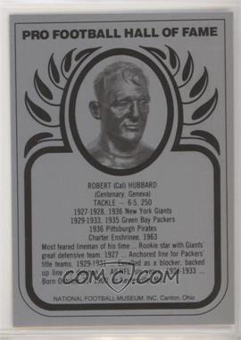 1988-Present Pro Football Hall of Fame Metallic - [Base] #_CAHU - Cal Hubbard