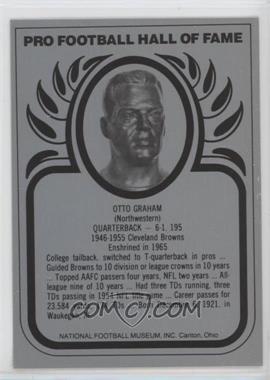 1988-Present Pro Football Hall of Fame Metallic - [Base] #_OTGR - Otto Graham