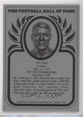 1988-Present Pro Football Hall of Fame Metallic - [Base] #_PEPI - Pete Pihos