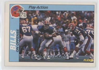1988 Fleer Live Action Football - [Base] #3 - Play-Action, Buffalo Bills Team