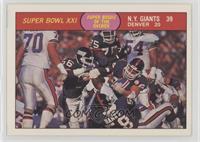 Super Bowl XXI (New York Giants, Denver Broncos)