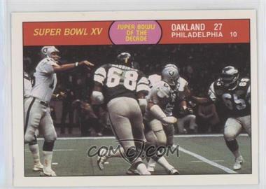 1988 Fleer Live Action Football - [Base] #66 - Super Bowl XV (Oakland Raiders, Philadelphia Eagles)