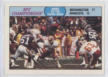 1988 Fleer Live Action Football - [Base] #68 - NFC Championship (Washington Redskins, Minnesota Vikings)