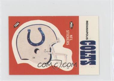 1988 Fleer Live Action Football Stickers - [Base] #_INCO - Indianapolis Colts