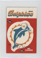 Miami Dolphins (Logo) [Good to VG‑EX]